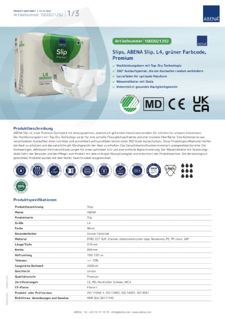 ABENA - ABENA - ABENA Slip 4 Premium (Image 15 / Shop Art-No. -) | Inkontinenz Shop