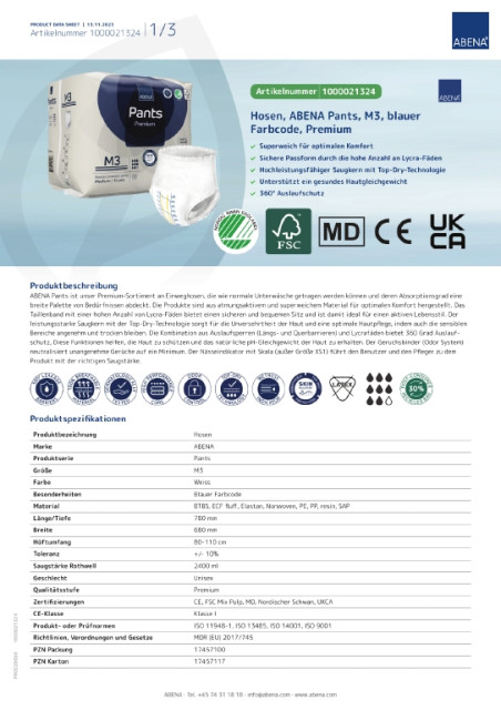 ABENA - ABENA - ABENA Pants 3 Premium (Image 3 / Shop Art-No. -) | Inkontinenz Shop