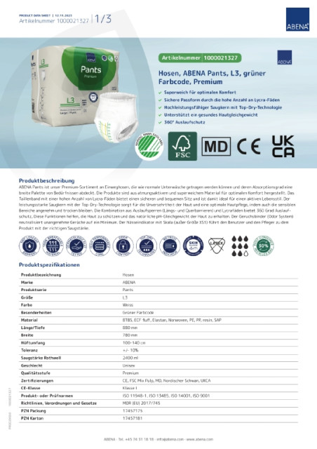 ABENA - ABENA - ABENA Pants 3 Premium (Image 5 / Shop Art-No. -) | Inkontinenz Shop