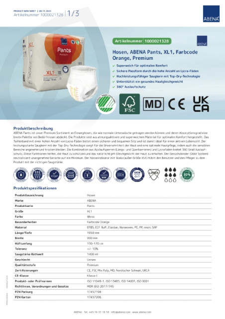 ABENA - ABENA - ABENA Pants 1 Premium (Image 15 / Shop Art-No. -) | Inkontinenz Shop