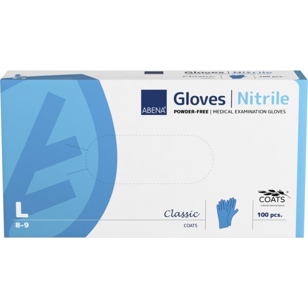 ABENA - ABENA - Handschuhe ABENA Nitril Puderfrei (Image 3 / Shop Art-No. -) | Inkontinenz Shop