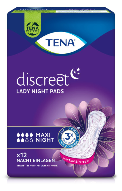 TENA / Essity - TENA / Essity - TENA Lady Discreet Maxi Night (Image 2 / Shop Art-No. -) | Inkontinenz Shop