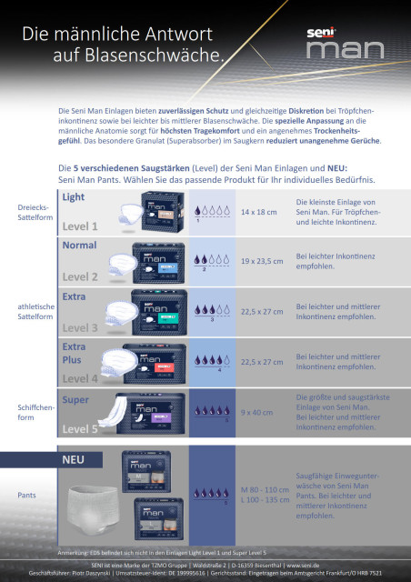 Seni / TZMO - Seni / TZMO - Seni Man Pants (Image 6 / Shop Art-No. -) | Inkontinenz Shop