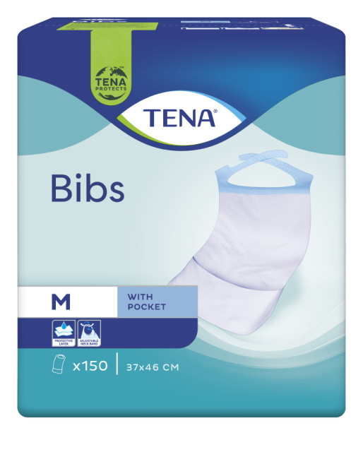 TENA / Essity - TENA Bibs Schutzserviette M (Shop Art-No. 720511) | Inkontinenz Shop
