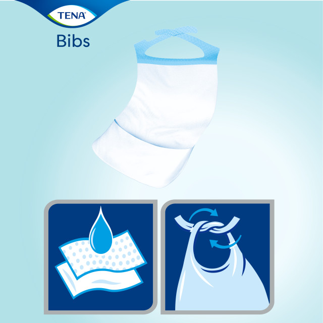 TENA / Essity - TENA / Essity - TENA Bibs Schutzserviette M (Image 3 / Shop Art-No. 720511) | Inkontinenz Shop