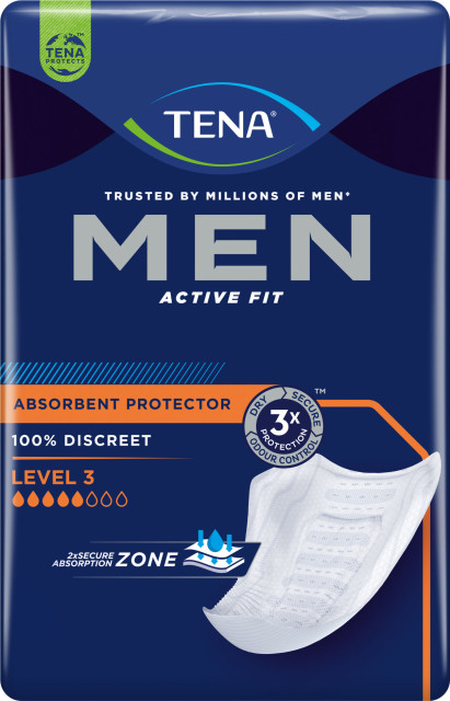 Tena Men Active Fit Absorbent Protector Level 3