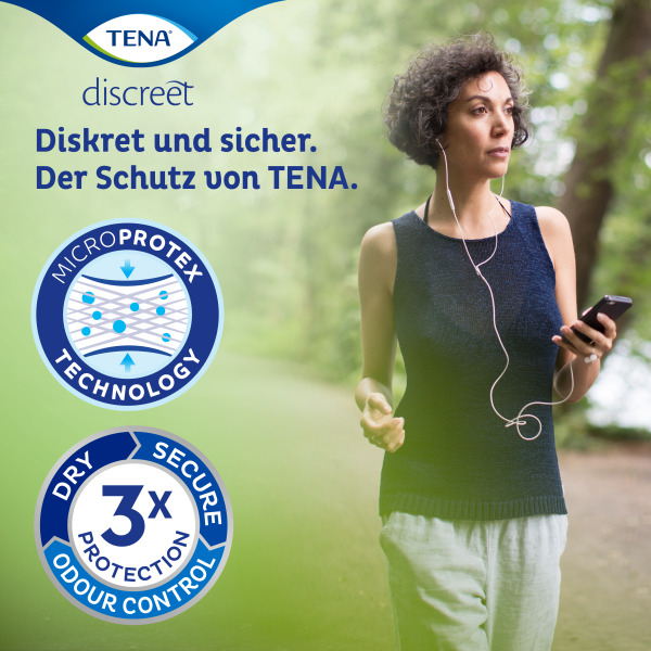 TENA / Essity - TENA / Essity - TENA Discreet Einlagen Mini (Image 6 / Shop Art-No. -) | Inkontinenz Shop