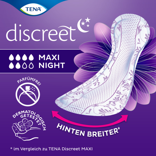 TENA / Essity - TENA / Essity - TENA Lady Discreet Maxi Night (Image 3 / Shop Art-No. -) | Inkontinenz Shop