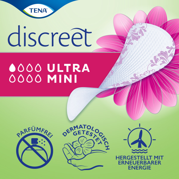 TENA / Essity - TENA / Essity - TENA Discreet Ultra Mini (Image 3 / Shop Art-No. -) | Inkontinenz Shop