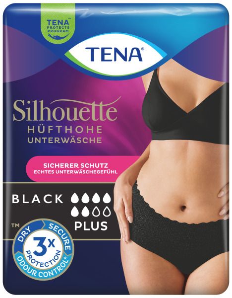 TENA / Essity - TENA Silhouette Plus Noir (Shop Art-No. -) | Inkontinenz Shop